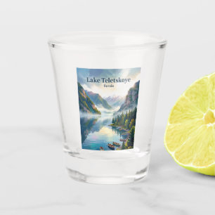 Verre A Shot Lac Teletskoye Russie