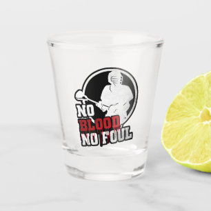Verre A Shot Lacrosse Pas De Sang Pas De Faux