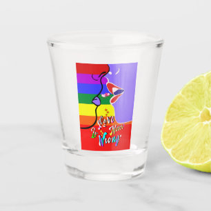 Verre A Shot L'amour n'est jamais une mauvaise fierté