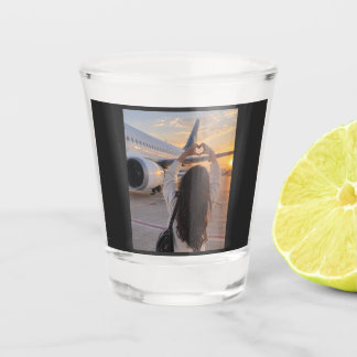 Verre A Shot L'amour prend son envol