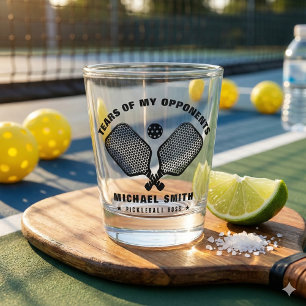 Verre A Shot Larmes Drôles de Mes Adversaires de Pickleball