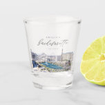 Verre A Shot LAS VEGAS Nevada Skyline Bachelorette Favoriser<br><div class="desc">Cette chambre offre une vue sur la ville ou sur la piscine. Ce verre de tir est parfait pour votre soirée de bachelorette à thème Vegas ou week-end.</div>