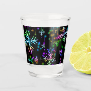 Verre A Shot L'atmosphère festive et animée de Noël de Slippery