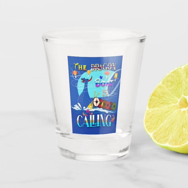 Verre A Shot Le Bateau Dragon Appelle (Devant)