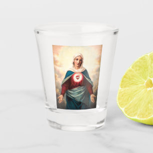 Verre A Shot Le Cœur immaculé de Marie