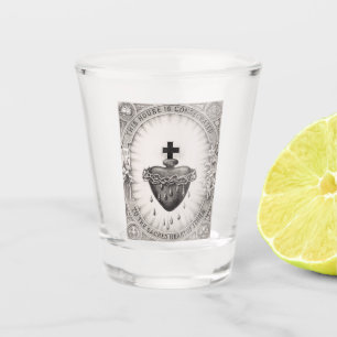 Verre A Shot Le Coeur le plus sacré de Jésus-Christ