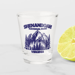 Verre A Shot Le Parc national de Shenandoah