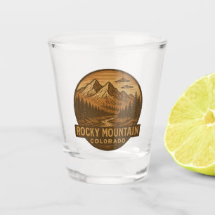 Verre A Shot Le Parc national des Rocheuses
