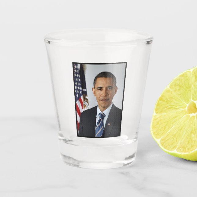Verre A Shot Le président américain Barack Obama à la Maison Bl (Devant)