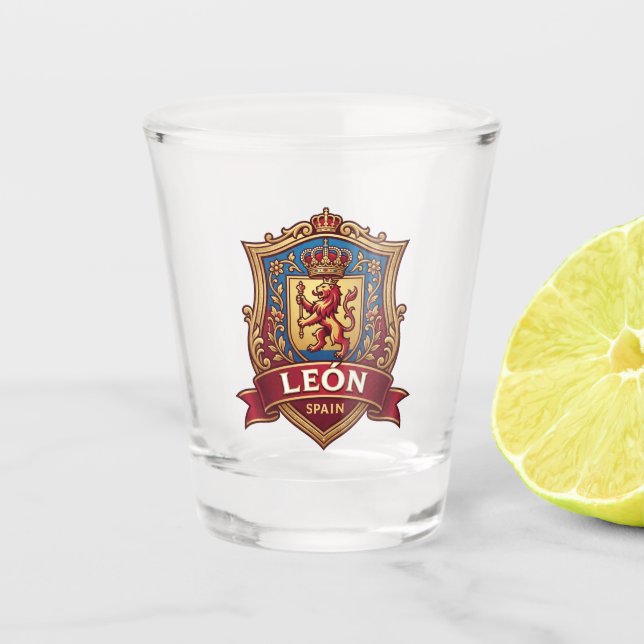 Verre A Shot León Espagne (Devant)