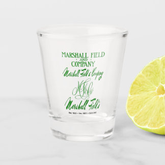 Verre A Shot Les 4 logos de Marshall Field
