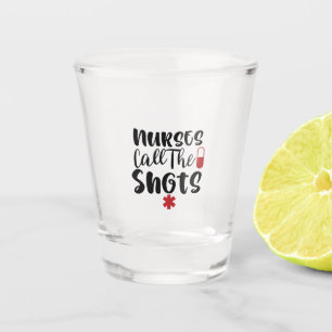 Verre A Shot Les Infirmières-Cadeaux Appelent Les Chaussures