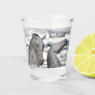 Verre A Shot Les Kelpies à Falkirk en Écosse