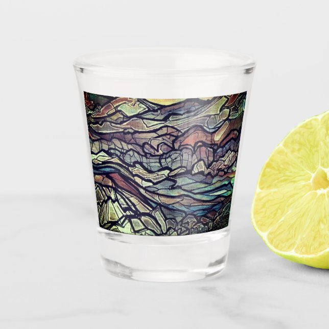 Verre A Shot Les Lunettes SpaceCake Shot ! (Devant)