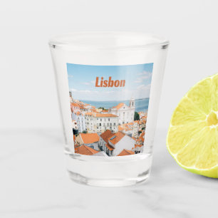 Verre A Shot Les plages de Lisbonne Portugal Atlantique Les toi