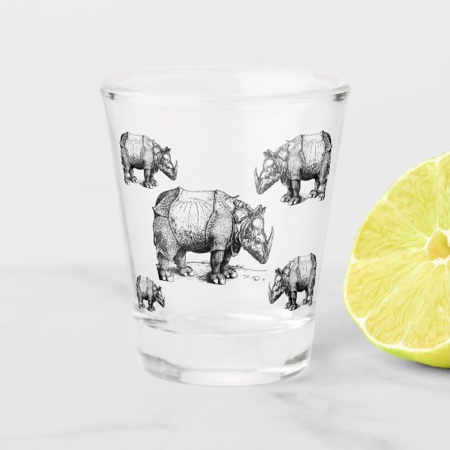 Verre A Shot Les rhinocéros        (Devant)