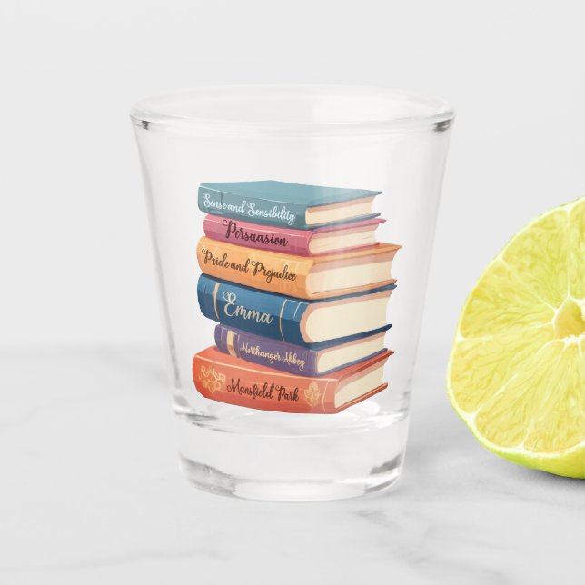 Verre A Shot Les romans de Jane Austen VII (Devant)