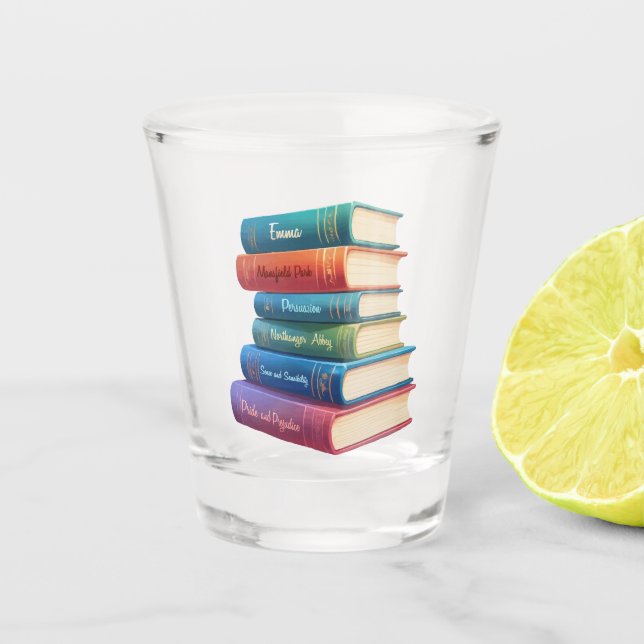 Verre A Shot Les romans de Jane Austen VIII (Devant)