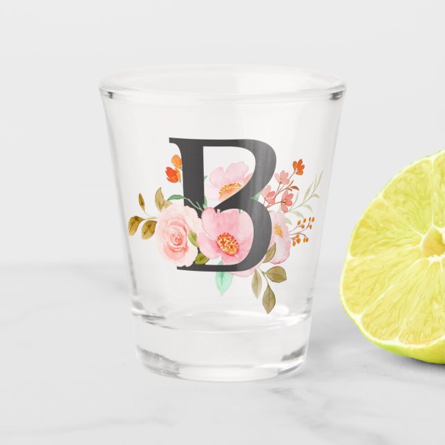 Verre A Shot Lettre B (Devant)