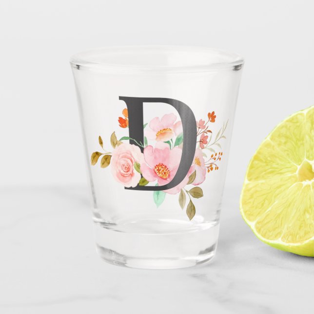 Verre A Shot Lettre D (Devant)