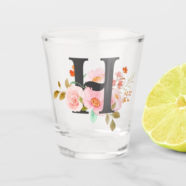 Verre A Shot Lettre H (Devant)