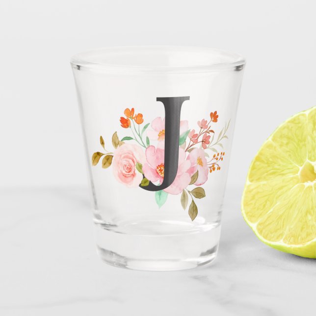 Verre A Shot Lettre J (Devant)