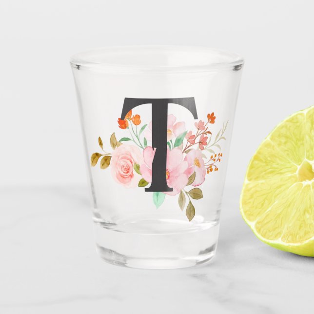 Verre A Shot Lettre T (Devant)