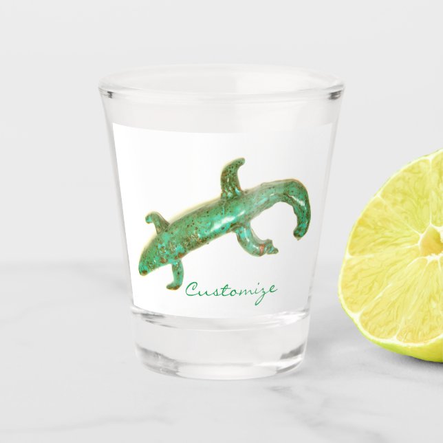 Verre A Shot lézard vert Thunder_Cove (Devant)