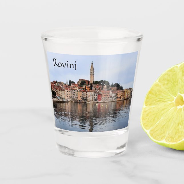 Verre A Shot Ligne de rivage de Rovinj (Devant)