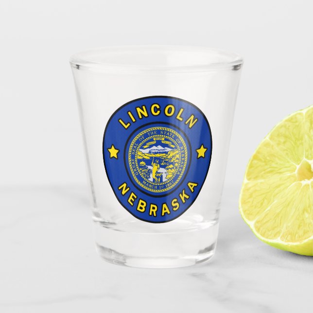 Verre A Shot Lincoln Nebraska (Devant)