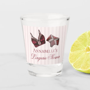Verre A Shot Lingerie de Bourgogne Cadeau de Fête d'Enterrement