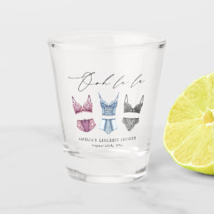 Verre A Shot Lingerie en dentelle française pour enterrement de