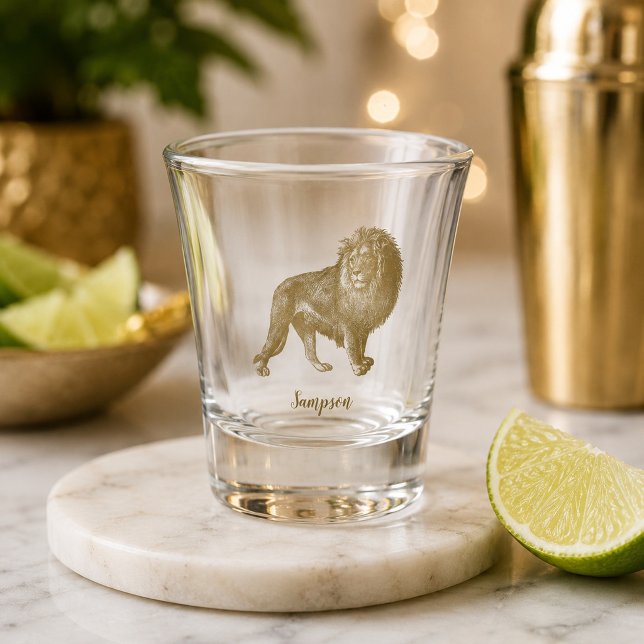 Verre A Shot Lion Époustouflant (Créateur téléchargé)