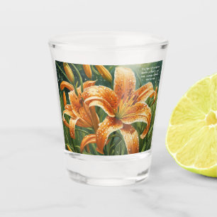 Verre A Shot Lis d'un tigre