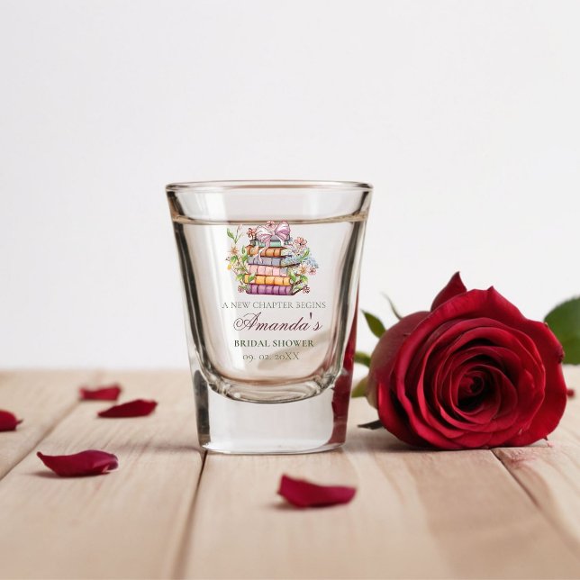 Verre A Shot Livre de conte de fées pour la fête de mariage de  (Créateur téléchargé)