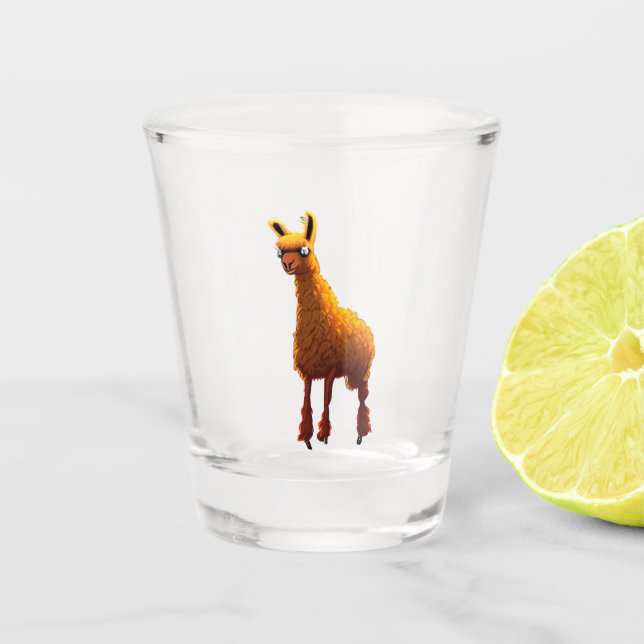 Verre A Shot Llama (Devant)