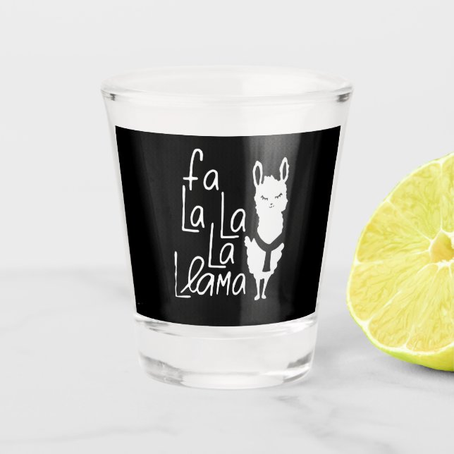 Verre A Shot Llama Gift| Llama Funny (Devant)