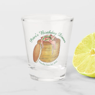 Verre A Shot Lobster Newberg Newberg Dîner de plats de fruits d