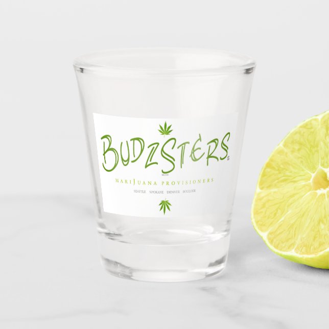 Verre A Shot Logo Budzsters (Devant)