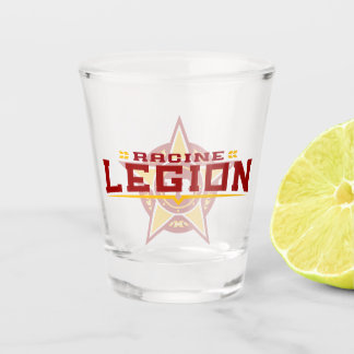 Verre A Shot Logo Moderne Vintage de la Légion de Racine