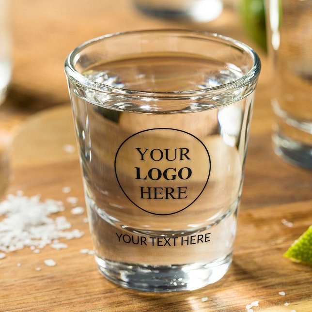 Verre A Shot Logo promotionnel personnalisé – Aucune commande m (Créateur téléchargé)