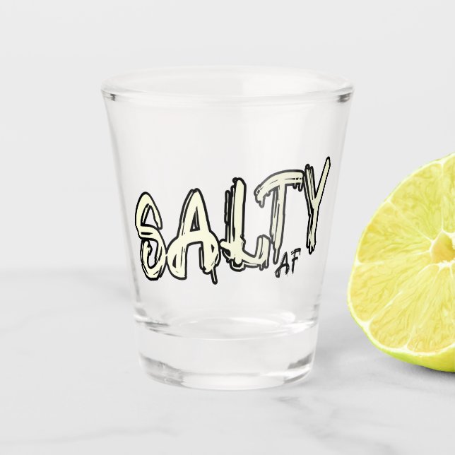 Verre A Shot Logo Salé AF (Devant)