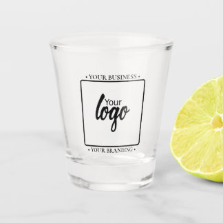 Verre A Shot Logo unique design simple et personnalisé