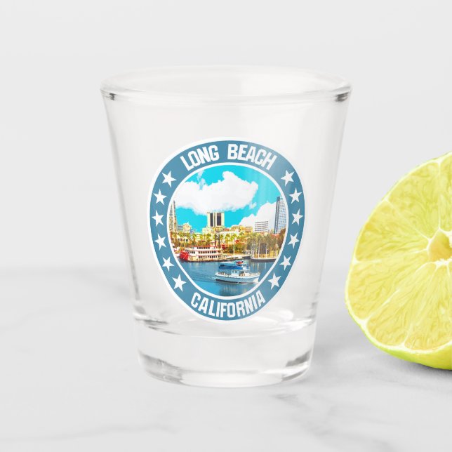 Verre A Shot Long Beach (Devant)