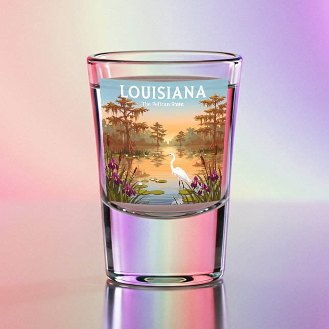 Verre A Shot Louisiane vintage (Créateur téléchargé)