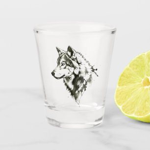 Verre A Shot Loup