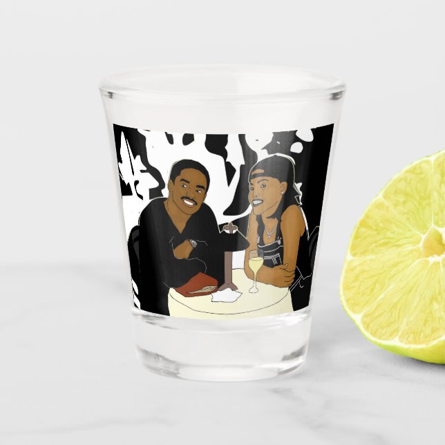Verre A Shot Love Jones Shot Glass (Devant)