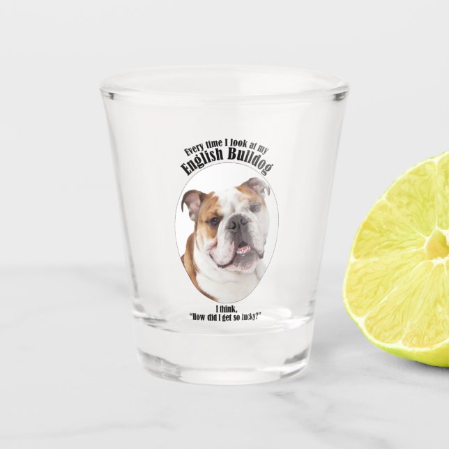 Verre A Shot Lucky Bulldog (Devant)