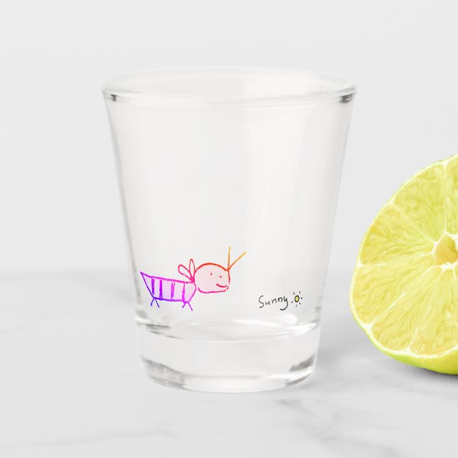 Verre A Shot 「Lucky funny」 (Devant)