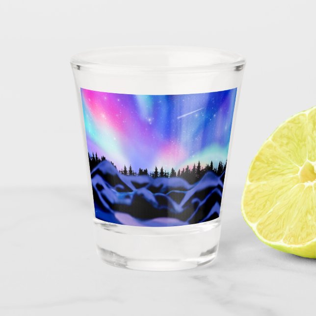 Verre A Shot Lumières rêvées (Devant)